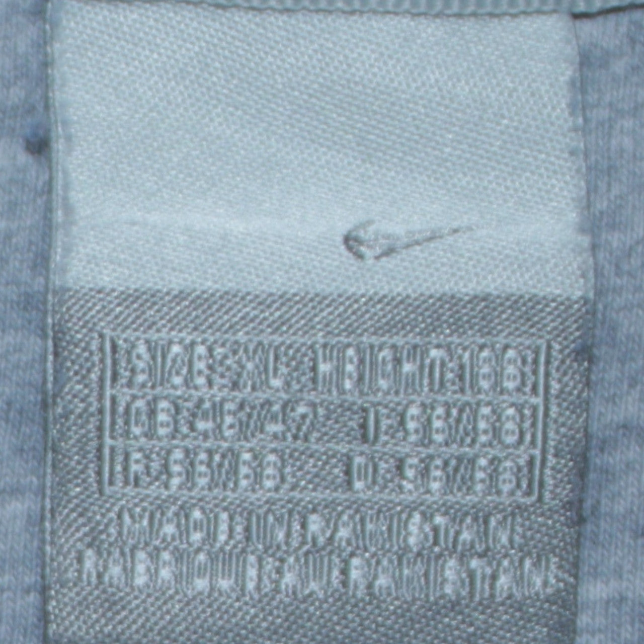 Nike Men’s Grey XL Pullover Sweatshirt Crew Neck Graphic Sports Top