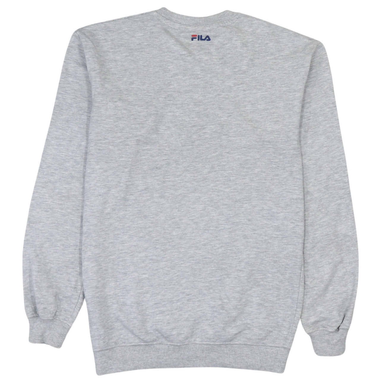 Fila Women Grey Logo Crew Neck Pullover Sweatshirt XS