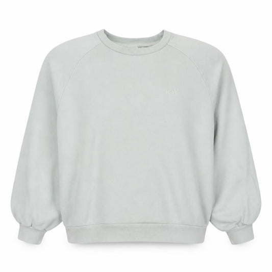 Levi's Womens Light Blue Crew Neck Pullover Sweatshirt Size M