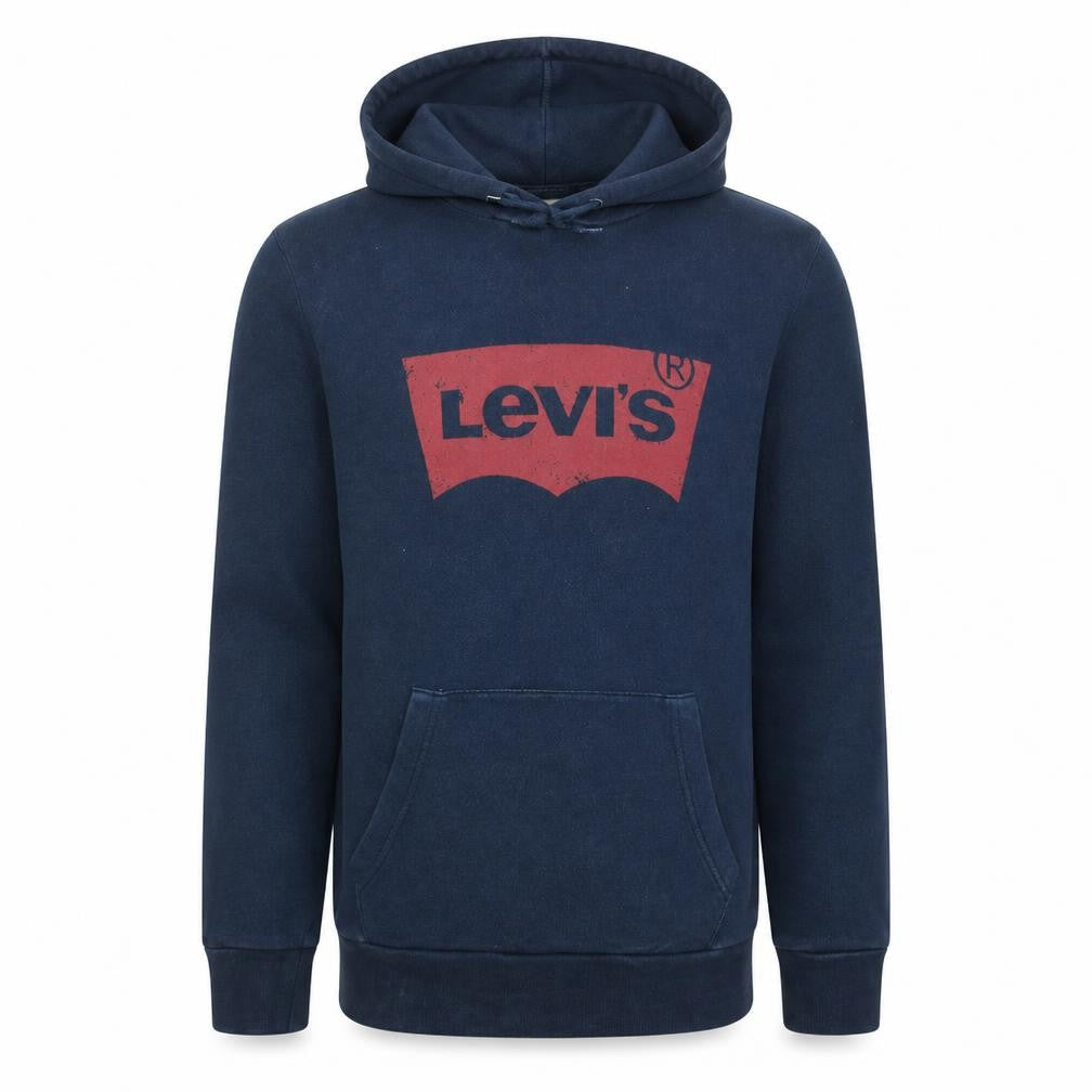 Levi's Men's Blue Logo Pullover Hoodie Size S Regular Fit