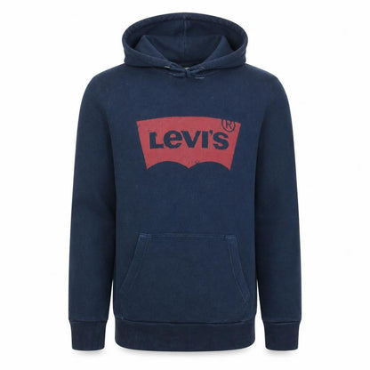 Levi's Men's Blue Logo Pullover Hoodie Size S Regular Fit