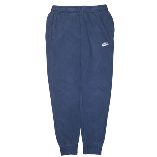 Nike Men's Blue Regular Fit Fleece Sweatpants Size S