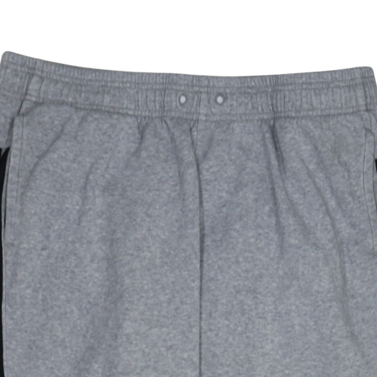 adidas Womens Grey XL Jogger Fleece Sweatpants with Stripes