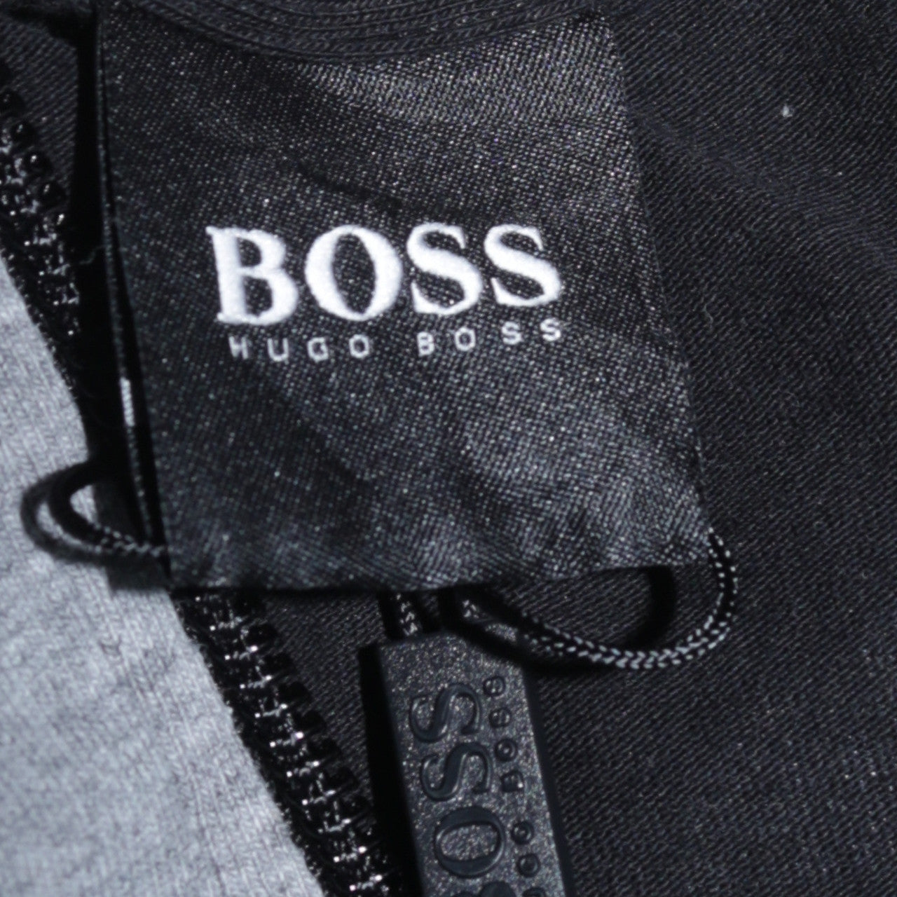 Hugo Boss Men's Black Track Jacket M Lightweight Full Zip