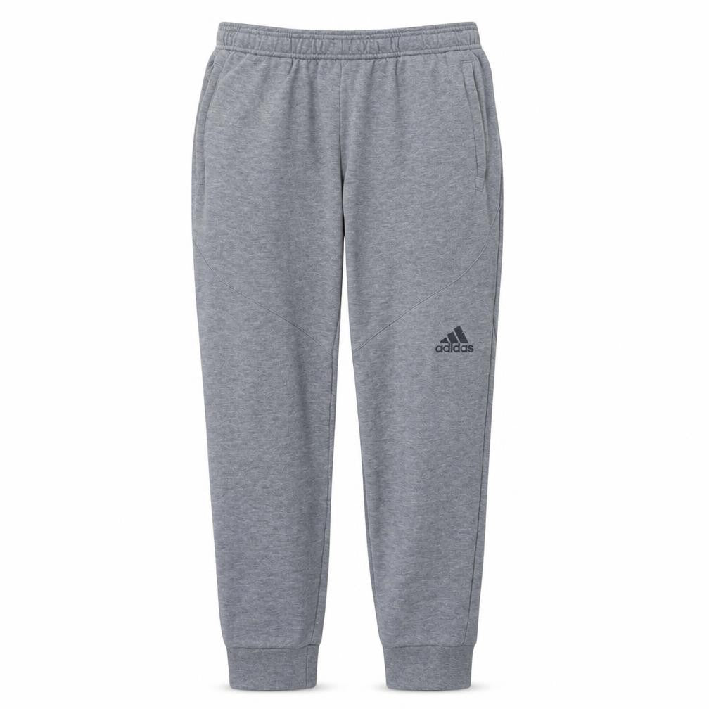 Adidas Men's Grey Regular Fit Sweatpants Size M