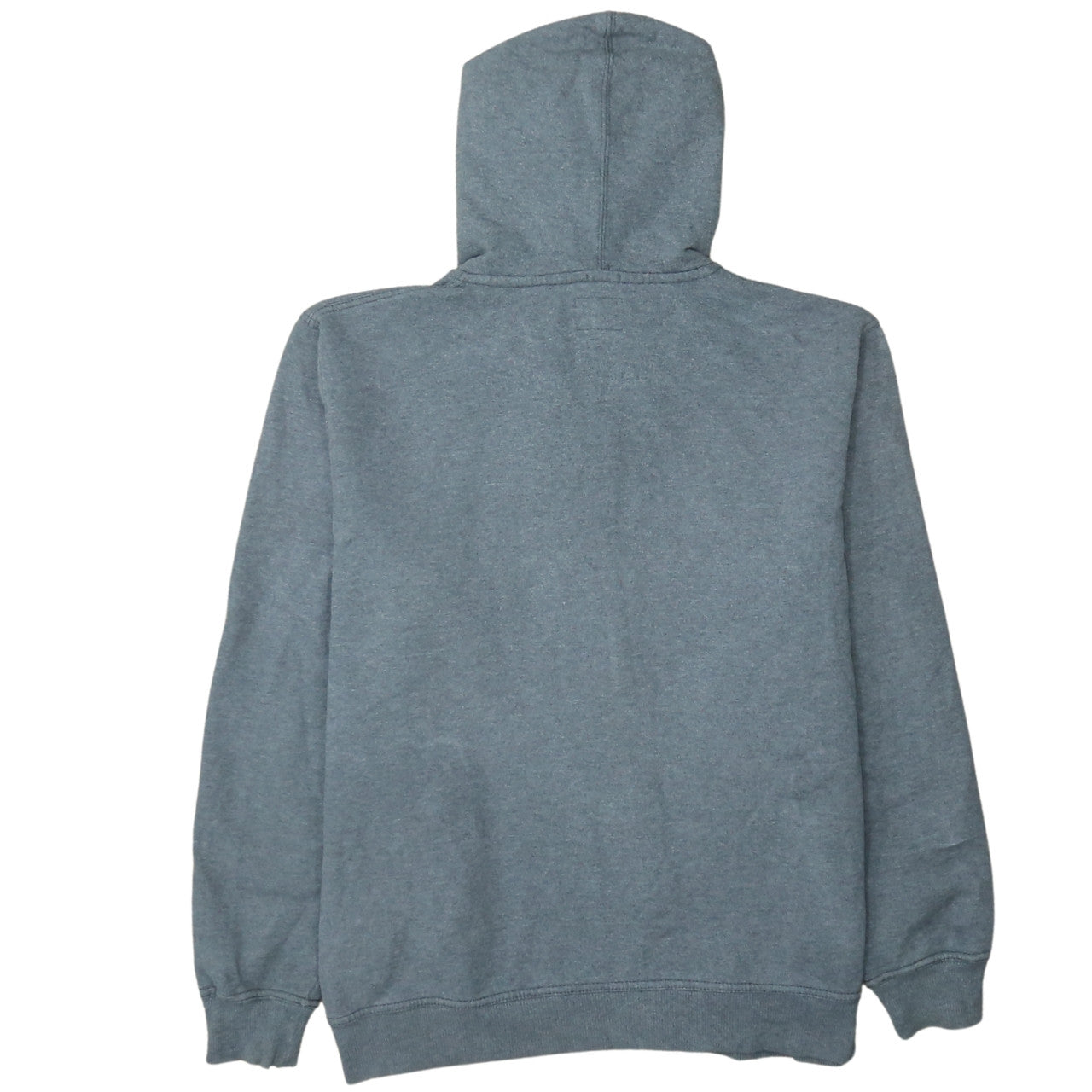 Wrangler Mens Blue Full Zip Hoodie Regular Fit Cotton Sweatshirt Size L