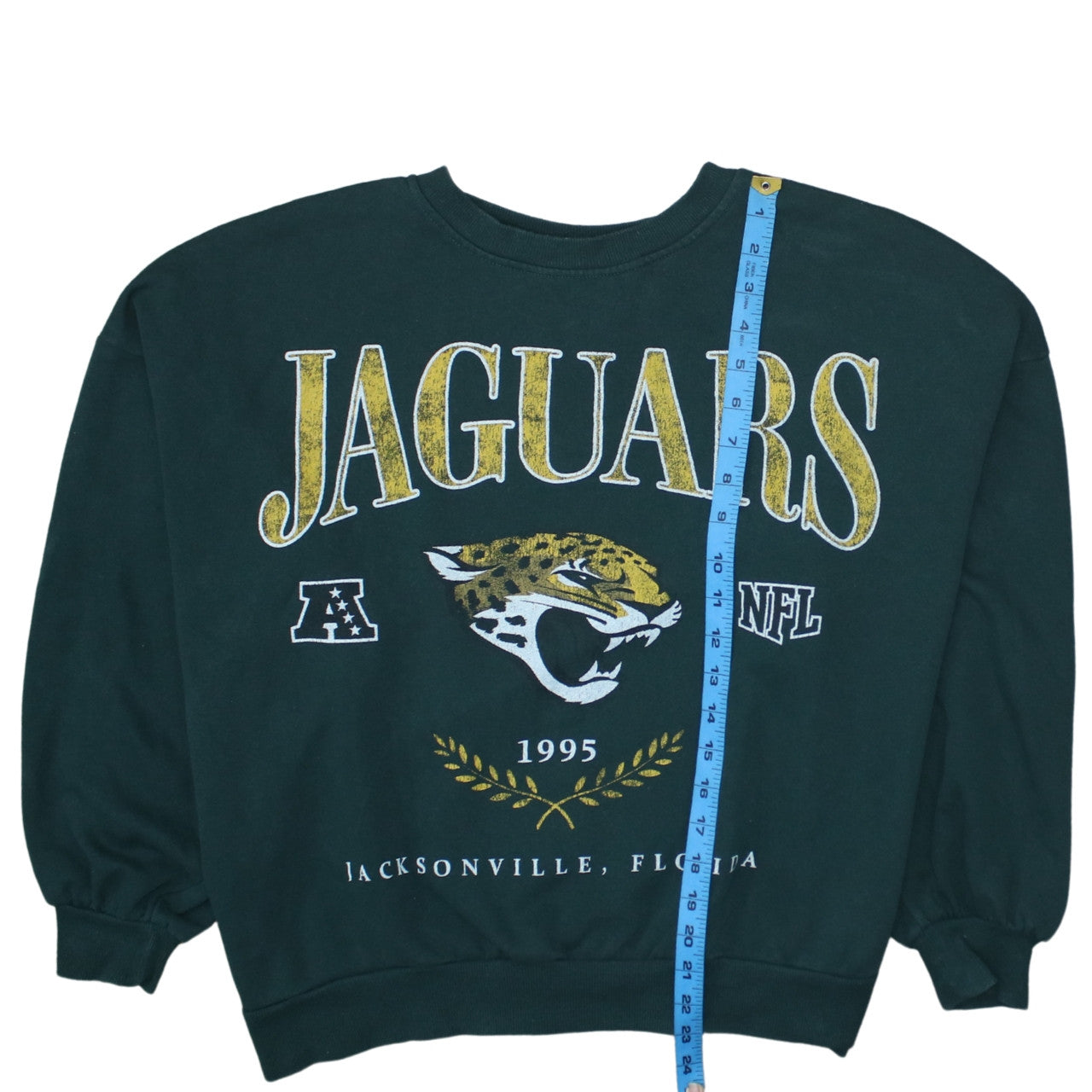H&M Women’s Green Jacksonville Jaguars NFL Sweatshirt M Cotton Blend