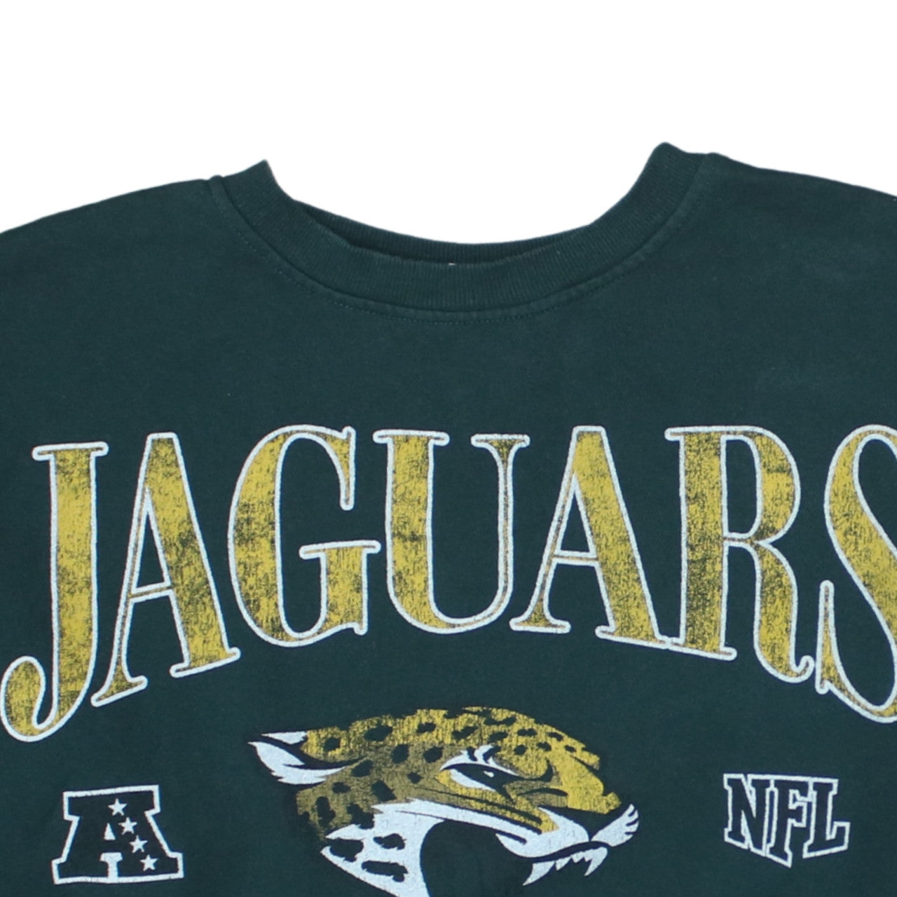 H&M Women’s Green Jacksonville Jaguars NFL Sweatshirt M Cotton Blend