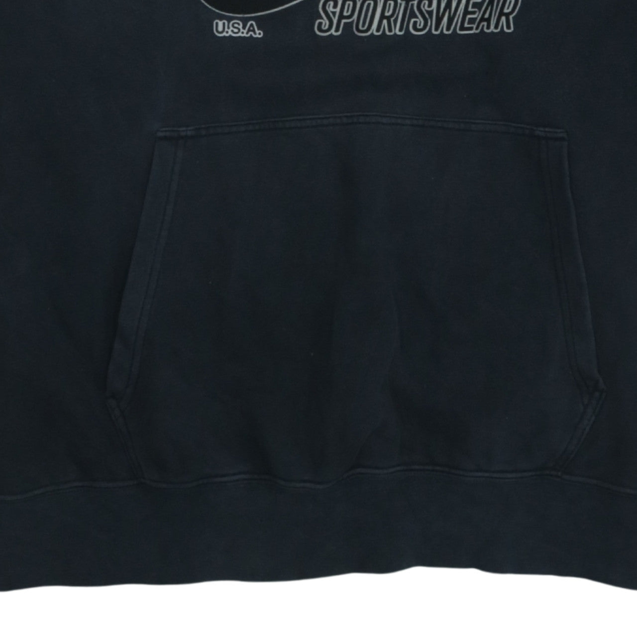 Nike Men's Black Pullover Hoodie L Sportswear Graphic Fleece