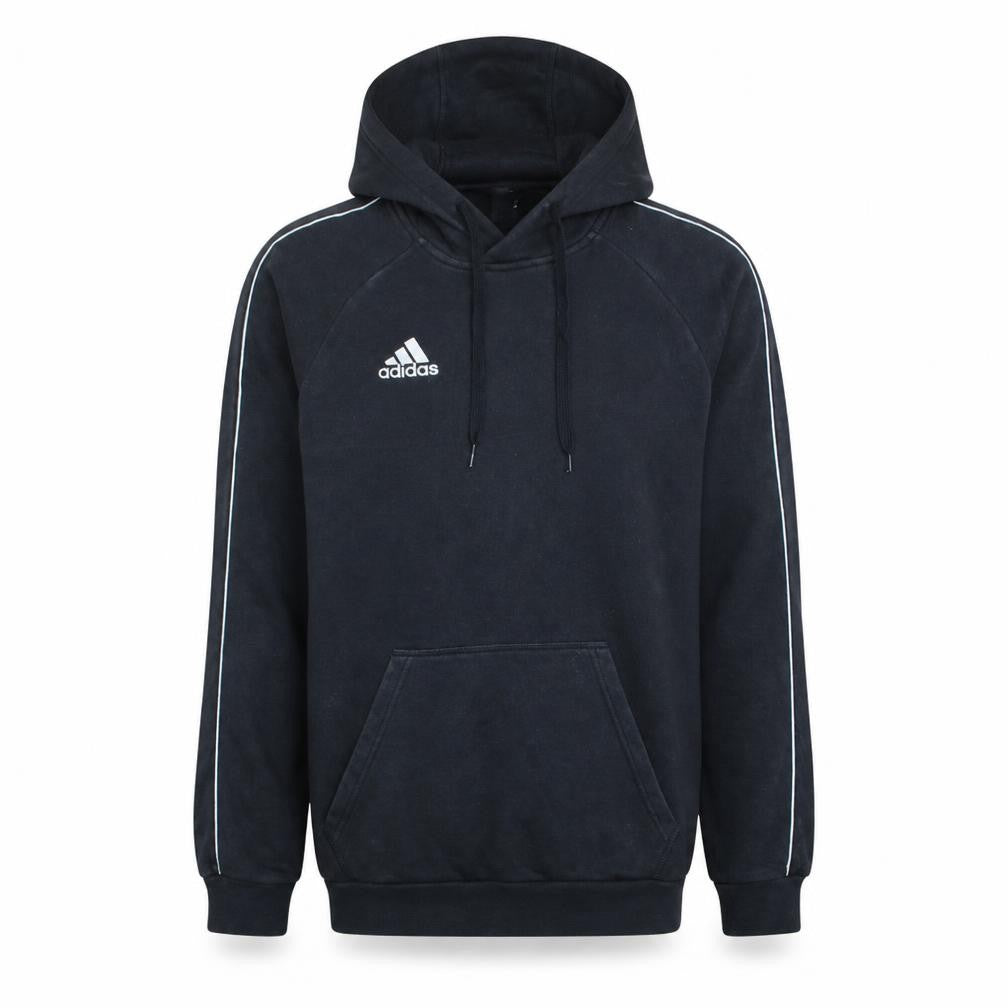 Adidas Men's Black Pullover Hoodie Size S Sports Fleece Sweatshirt