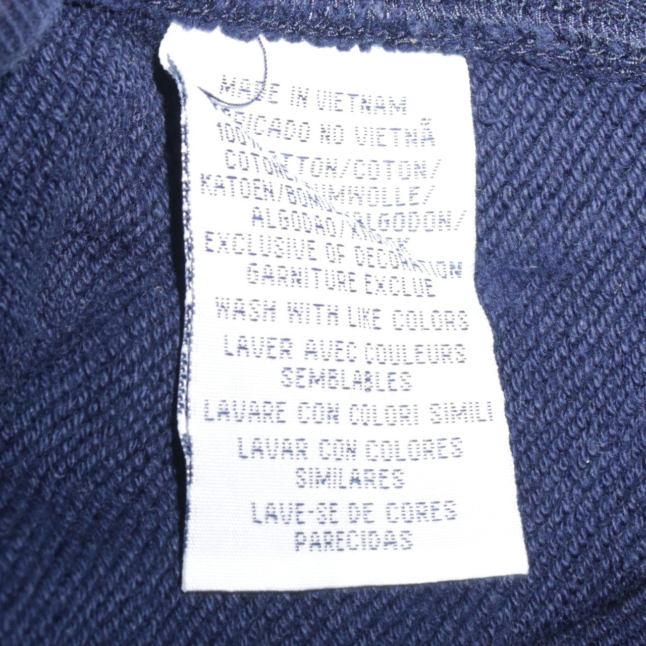 Ralph Lauren Men's Blue Classic Crew Neck Cotton Sweatshirt S