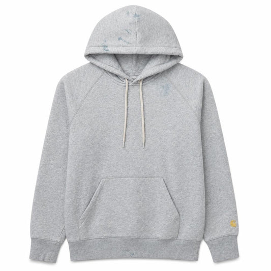 Carhartt Work In Progress Grey Pullover Hoodie Women S Cotton Blend