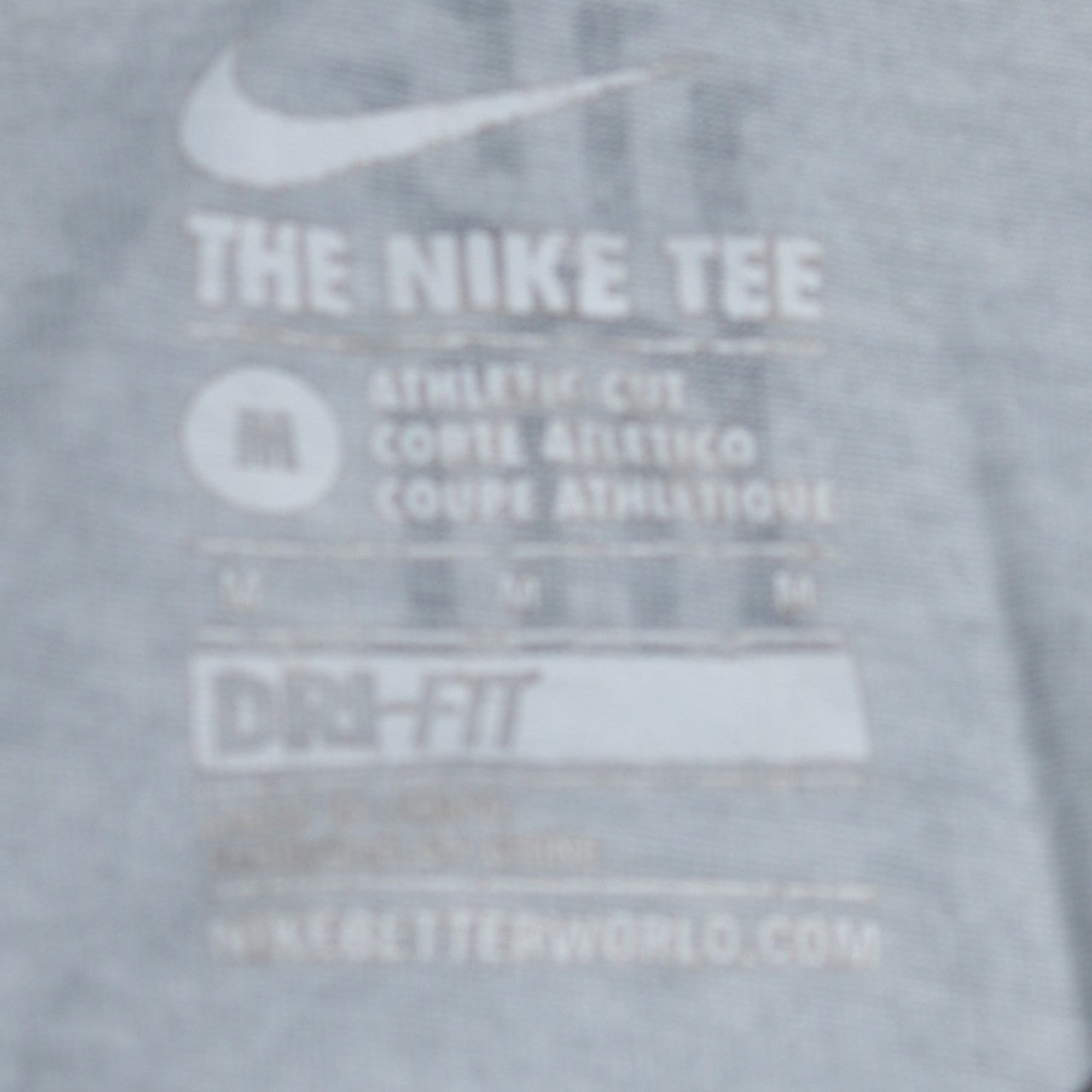 Nike Men’s Grey Dri-FIT Athletic T-Shirt M Kyrie Irving Logo