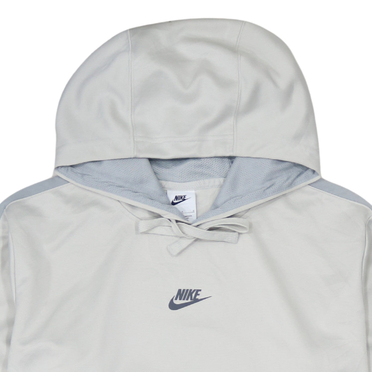 Nike Men's Grey Pullover Hoodie L Lightweight Sportswear