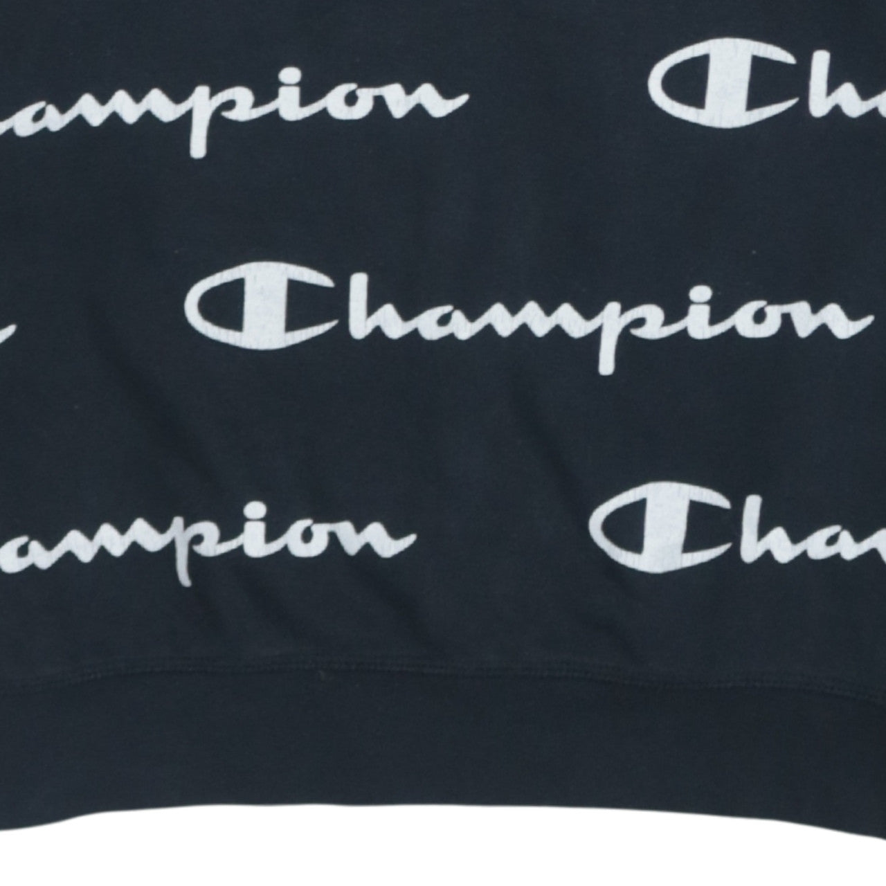Champion Boys Black Logo Pullover Sweatshirt 13-14 Years Crew Neck