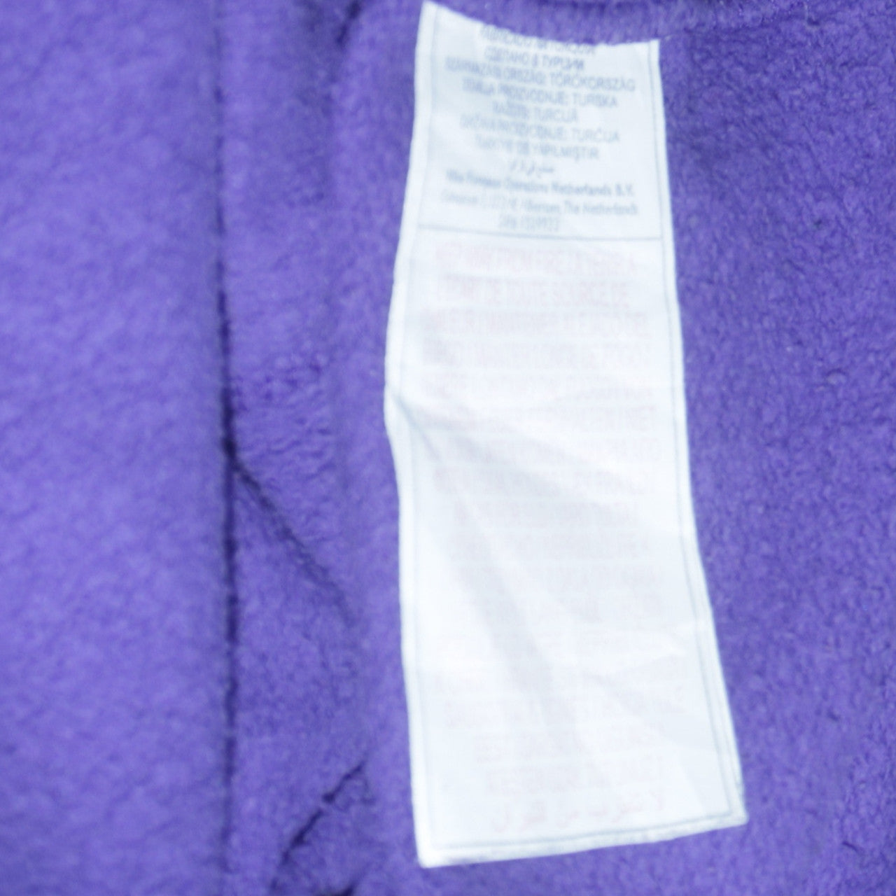 Nike Men's Purple Pullover Hoodie M Graphic Logo Sportswear