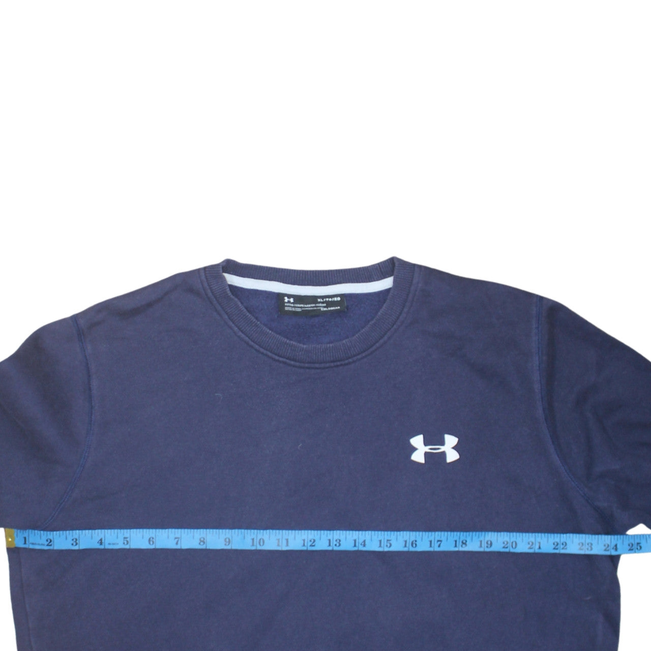 Under Armour Men's Blue XL Pullover ColdGear Fleece Sweatshirt