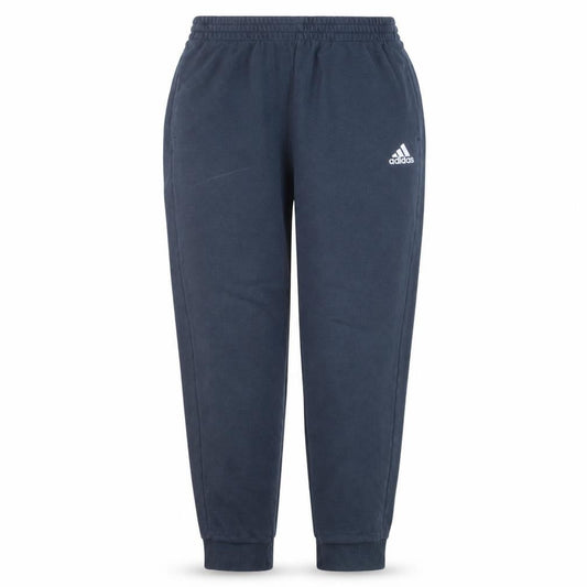 Front view of Adidas Men's Blue XL Jogger Sweatpants with Elastic Waist