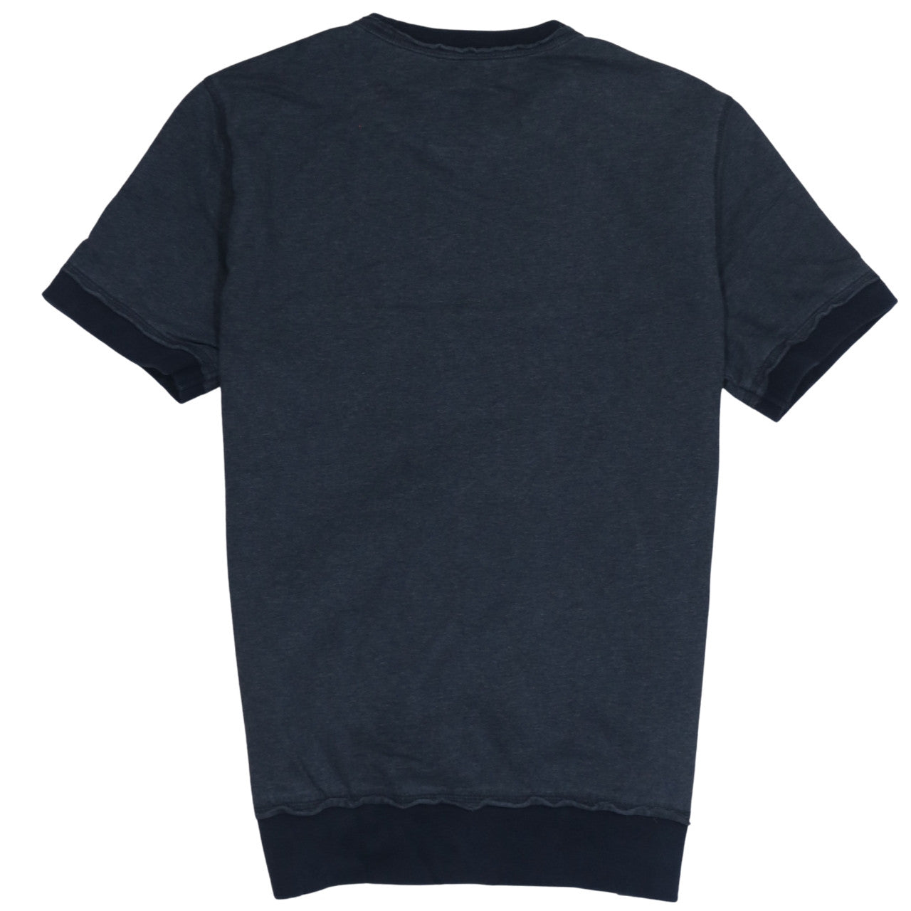 Calvin Klein Jeans Men's Navy Blue Crew Neck Cotton T-Shirt Size S