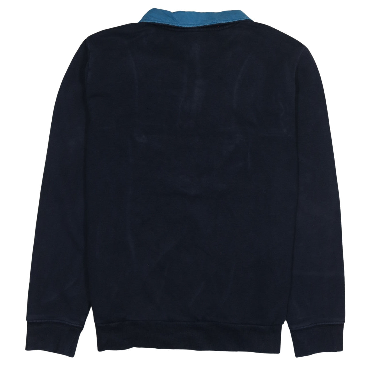 Napapijri Men's Blue 1/2 Zip Pullover Sweatshirt M Regular Fit