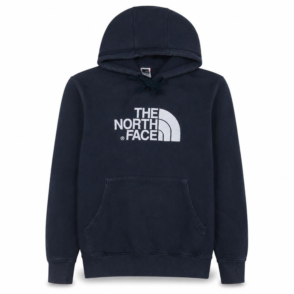 The North Face Men's Navy Cotton Pullover Hoodie Size M