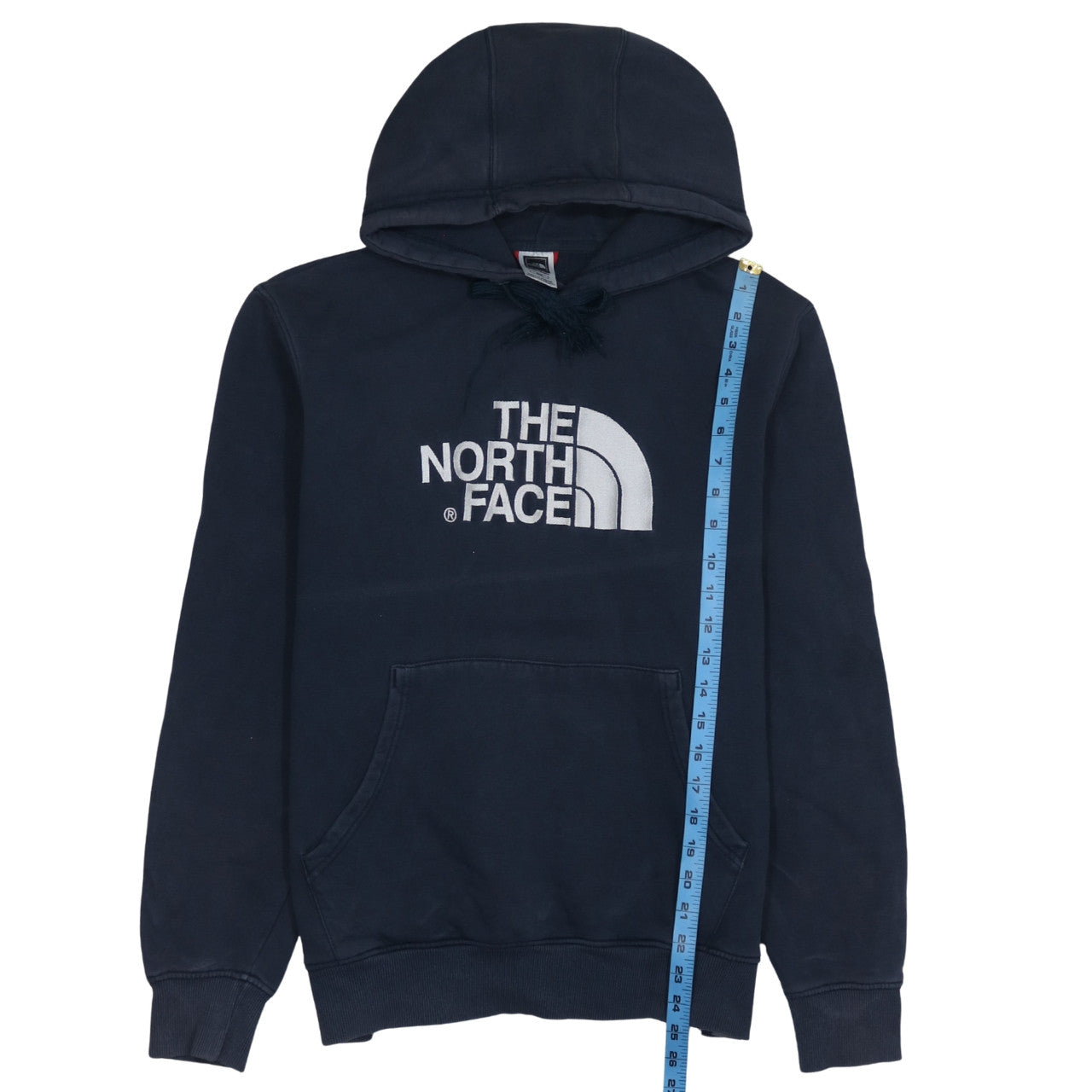 The North Face Men's Navy Cotton Pullover Hoodie Size M