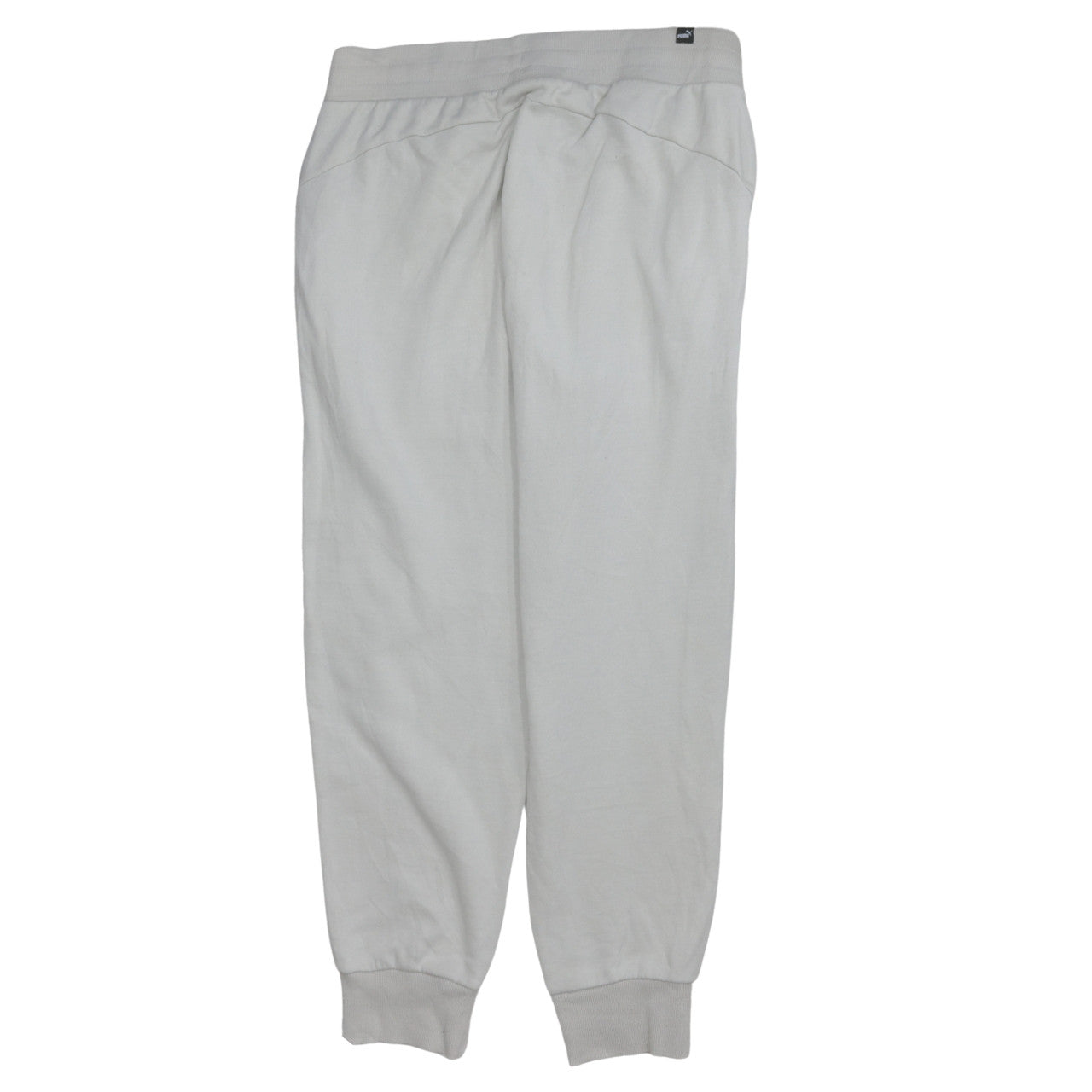 Puma Women’s Grey Jogger Sweatpants Small Comfy Elastic Waist Sportswear