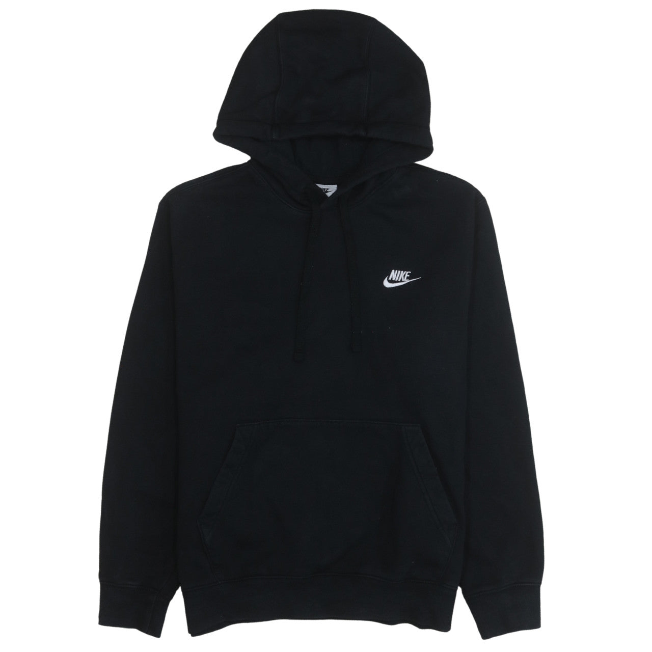Nike Men's Black Pullover Hoodie M Fleece Sportswear