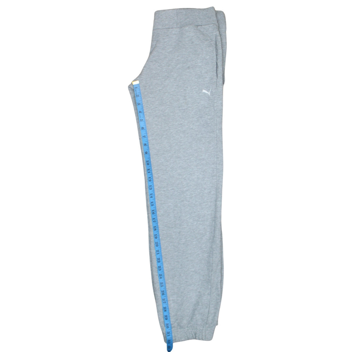 Puma Women Grey Sweatpants Size 12 Elastic Waist Warm Joggers