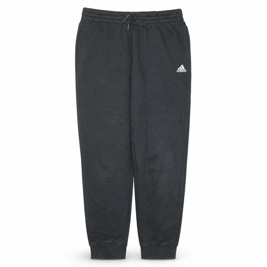 Adidas Women Black XL Jogger Sweatpants with Logo Print
