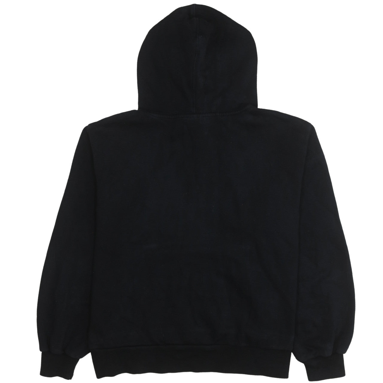Adidas Women Black Pullover Hoodie Size 10 Relaxed Fit Cotton Sweatshirt