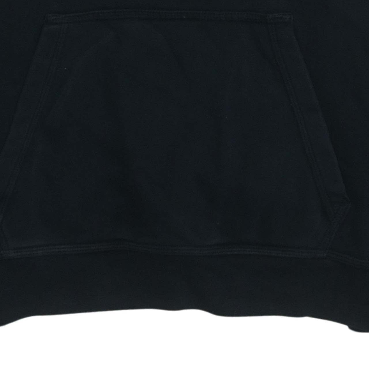 Nike Mens Black Medium Pullover Hoodie with Logo Graphic Print