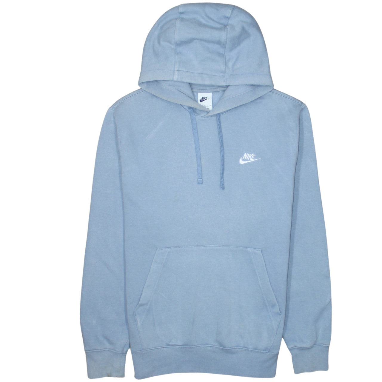 Nike Men's Blue Pullover Hoodie Small Regular Fit Sportswear