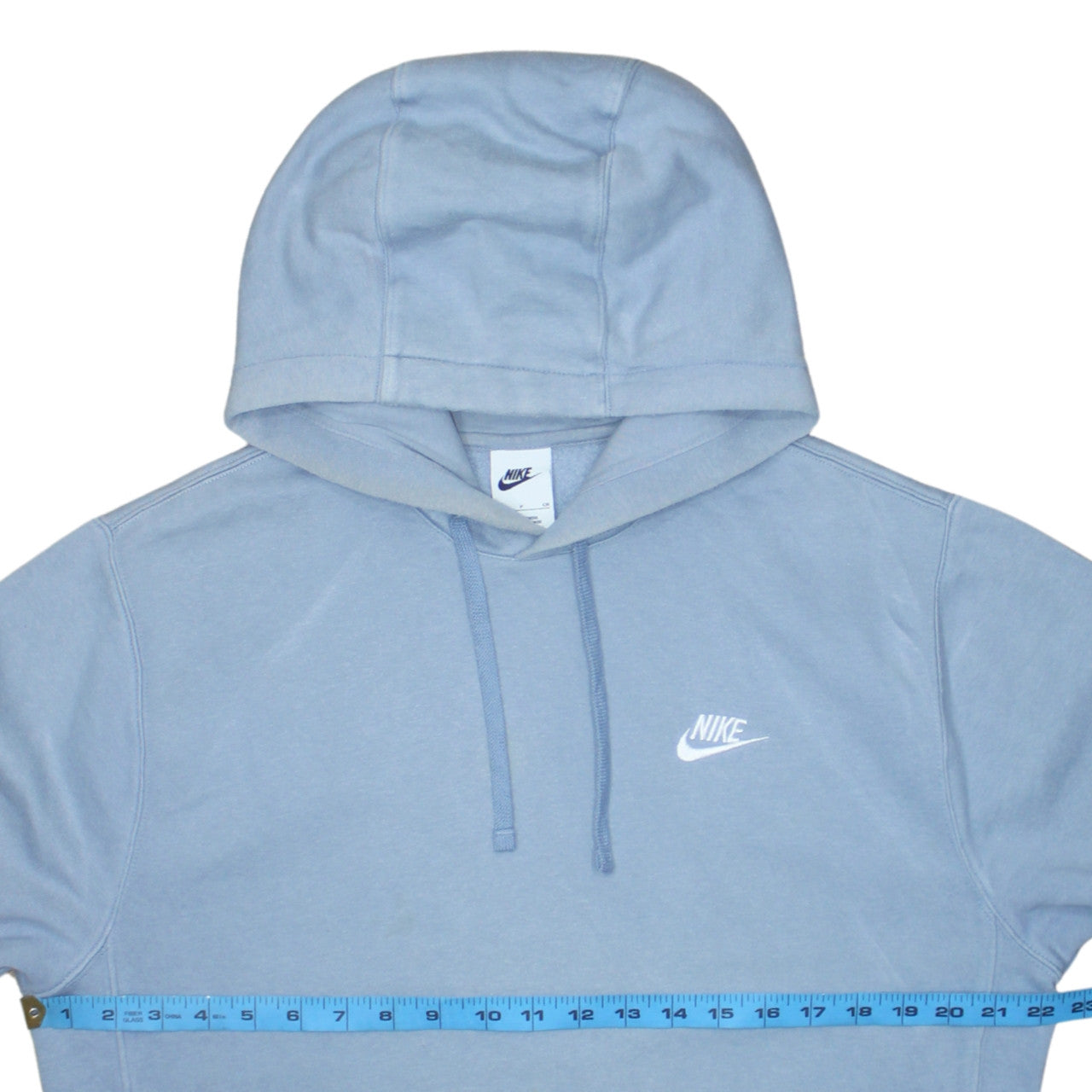 Nike Men's Blue Pullover Hoodie Small Regular Fit Sportswear
