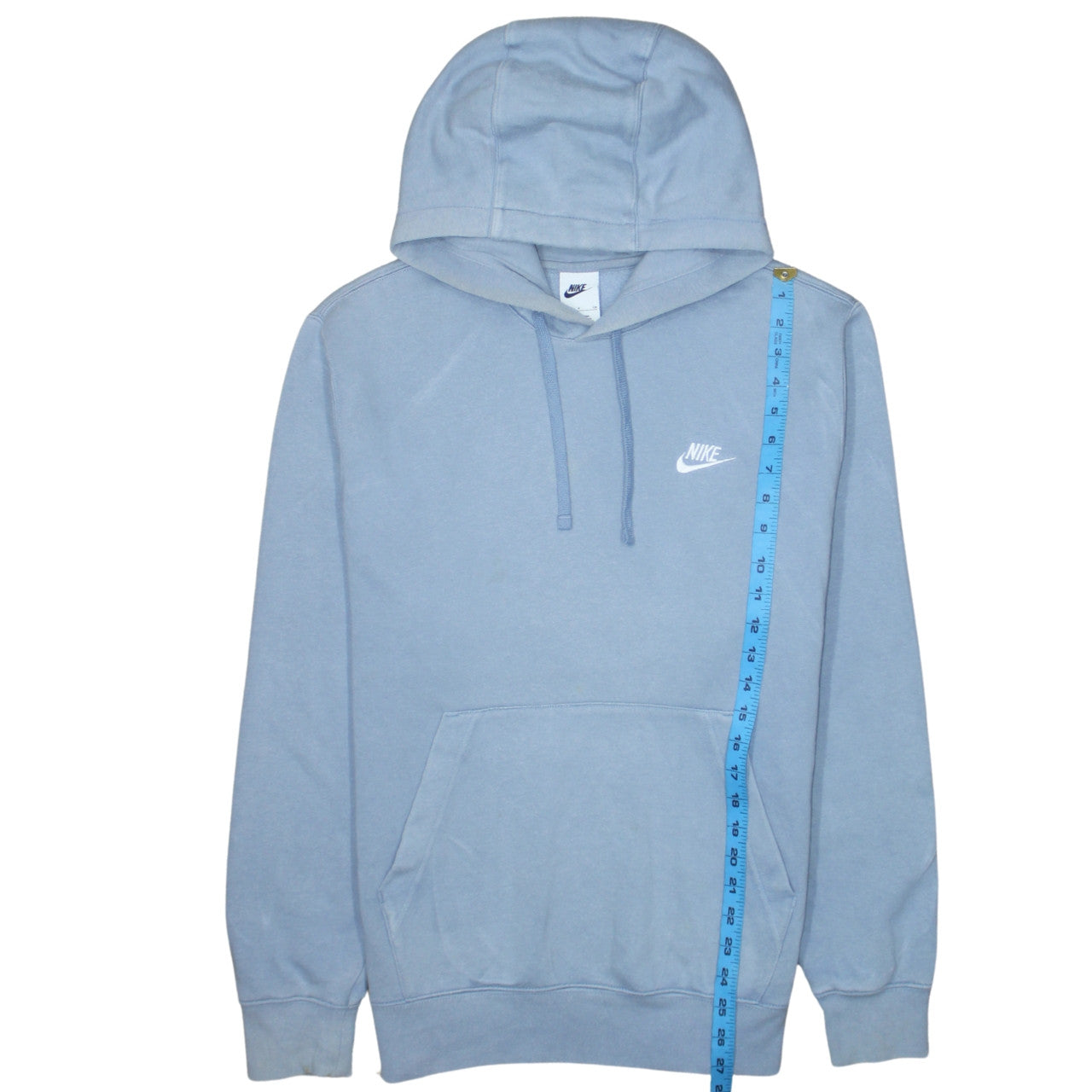 Nike Men's Blue Pullover Hoodie Small Regular Fit Sportswear