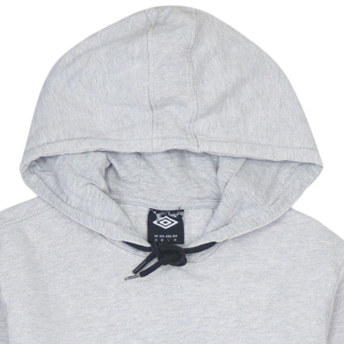 Umbro Men's Grey Pullover Hoodie M Regular Fit Sportswear