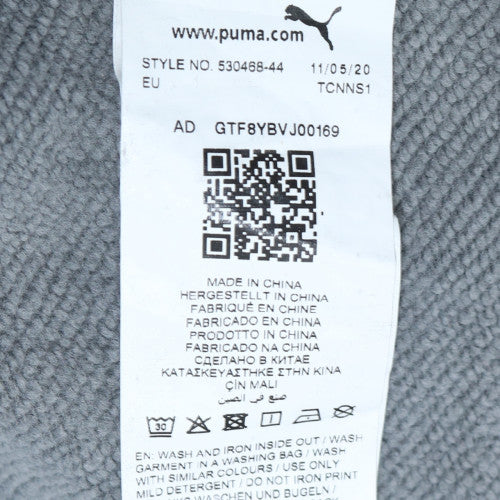 Puma Men Grey Pullover Hoodie M Regular Fit Sportswear