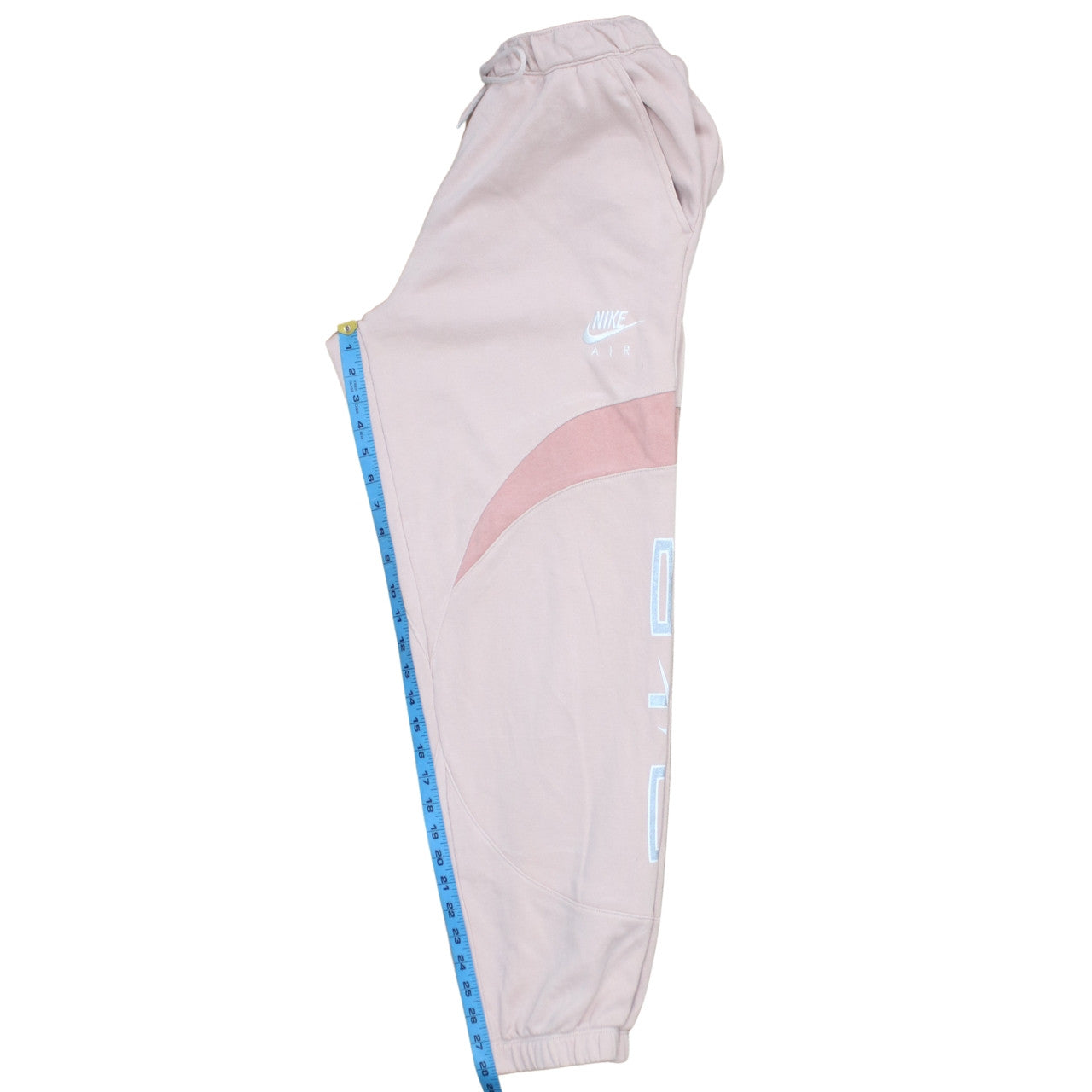 Nike Air Women's Pink Jogger Sweatpants Small Cotton Blend