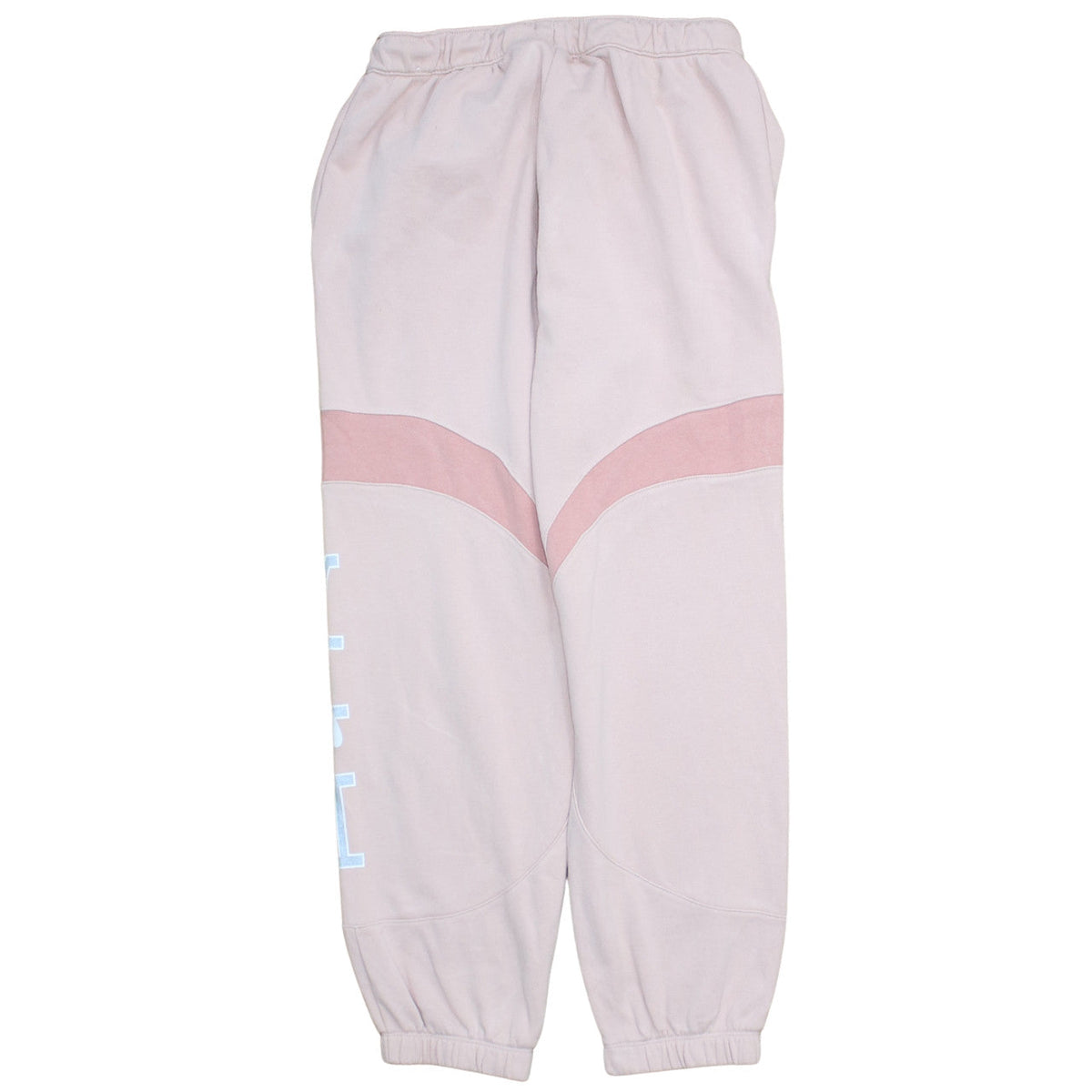 Nike Air Women's Pink Jogger Sweatpants Small Cotton Blend