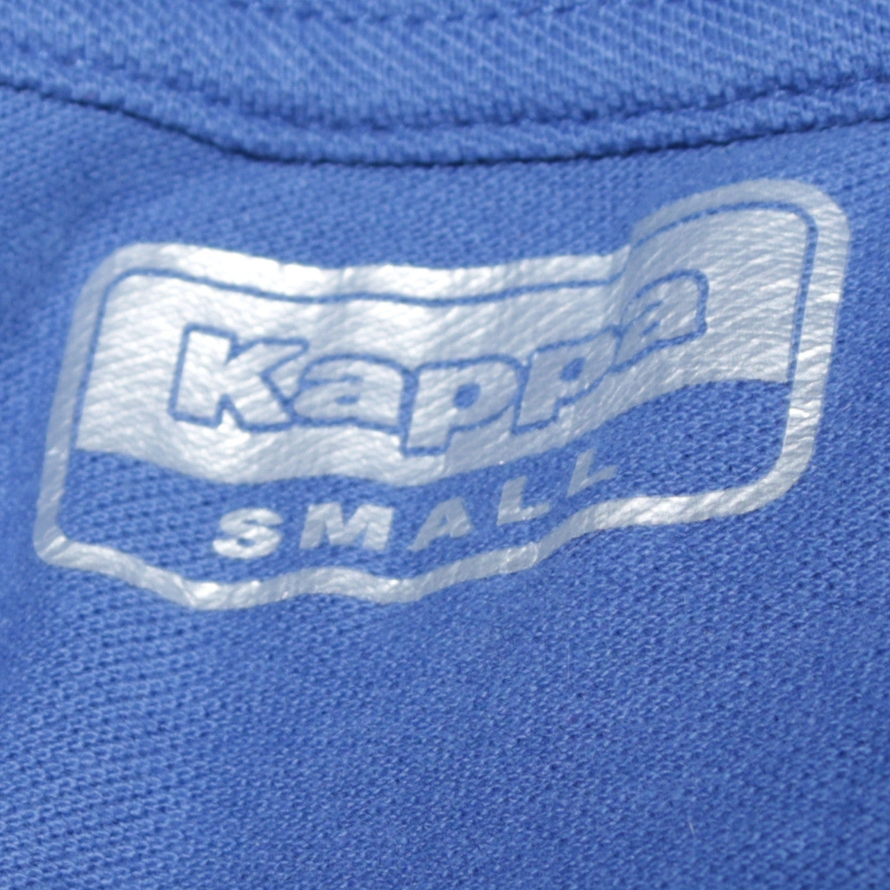 Kappa Men's Blue Cotton Short Sleeve Polo Shirt Size S