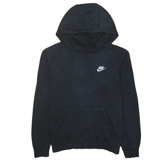 Nike Men's Black Small Pullover Hoodie Fleece Sweatshirt