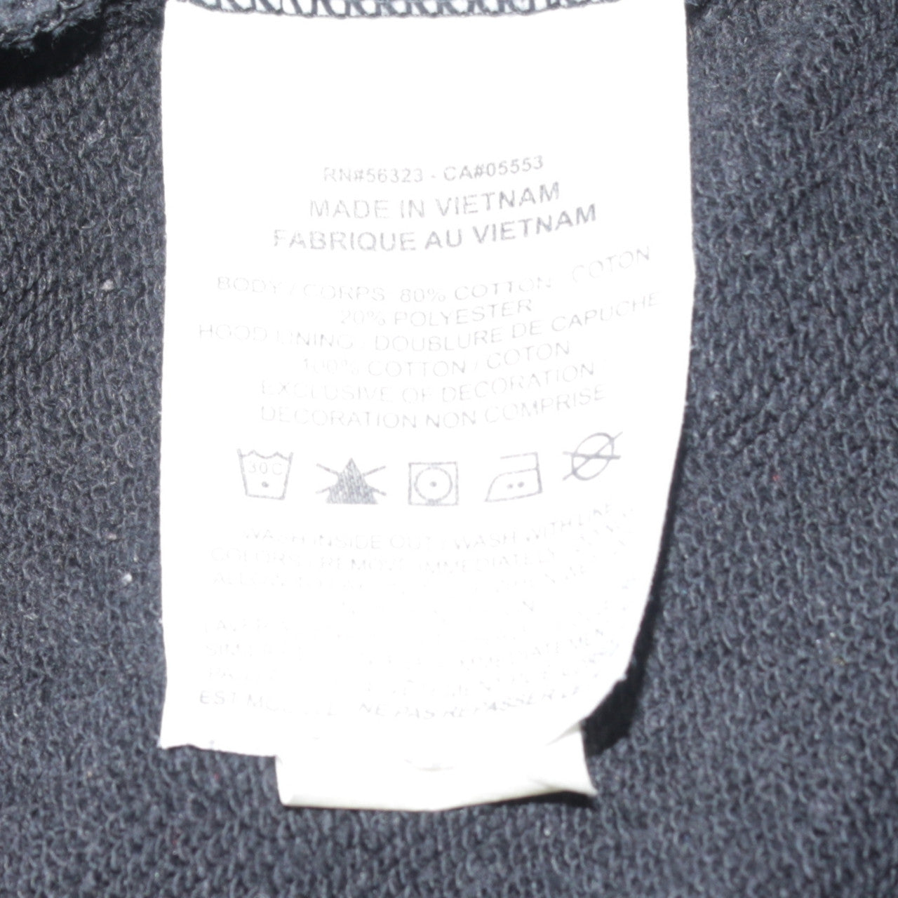 Nike Men's Black Small Pullover Hoodie Fleece Sweatshirt