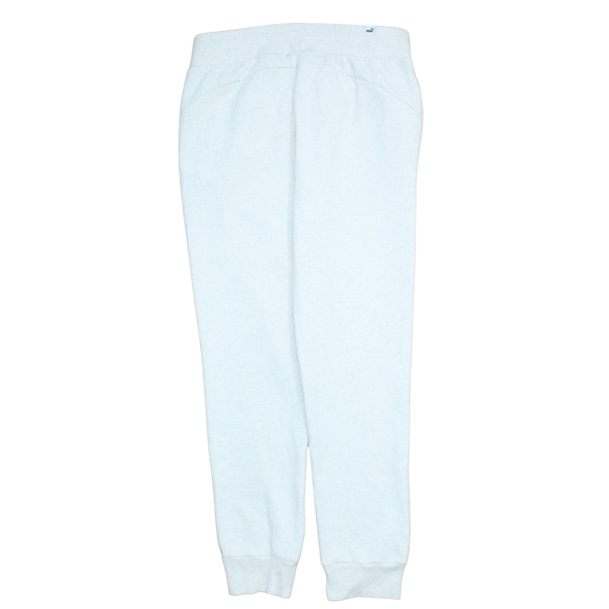 Puma Women White Jogger Sweatpants Size 12 Cotton Blend