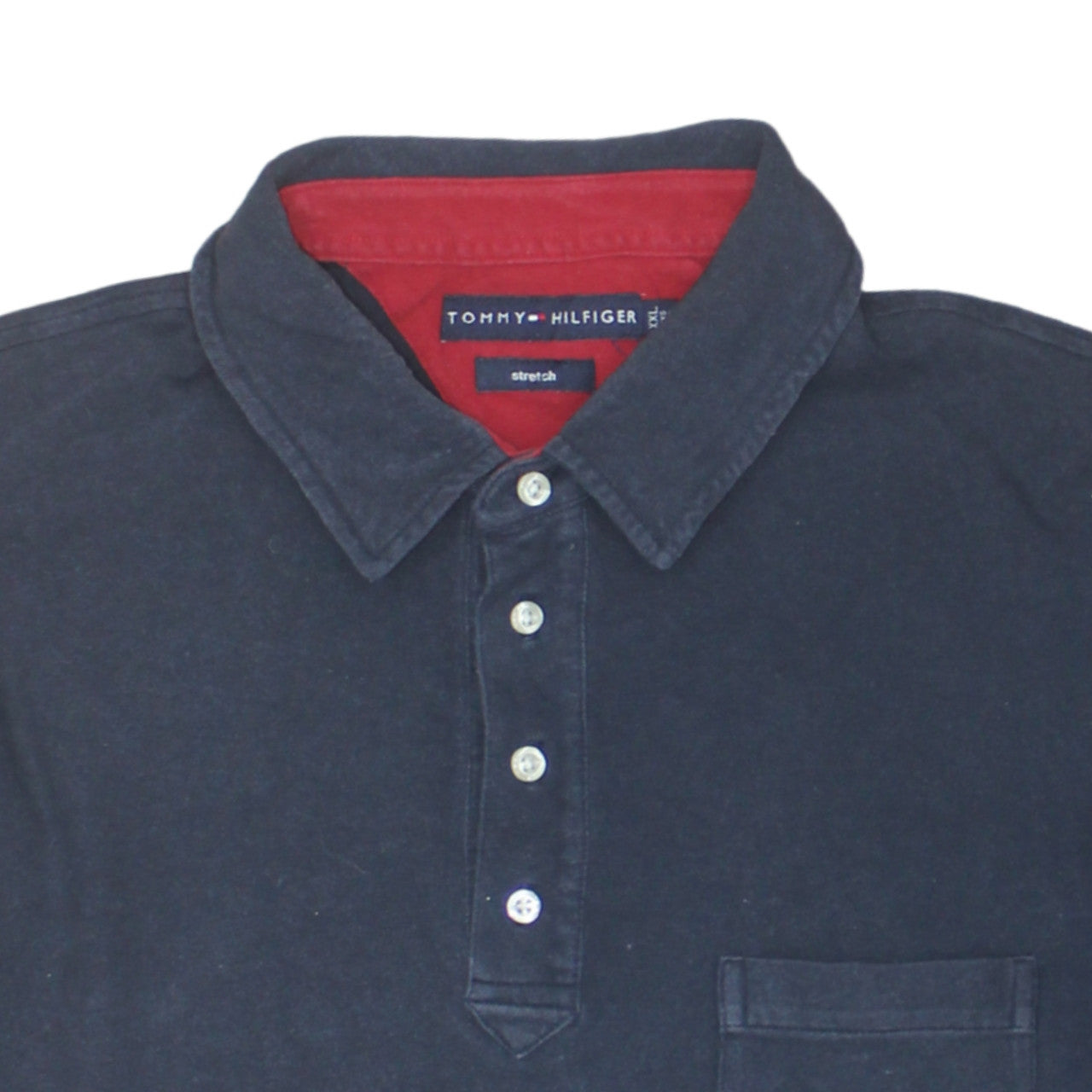 Tommy Hilfiger Men’s Blue 2XL Stretch Cotton Polo Shirt