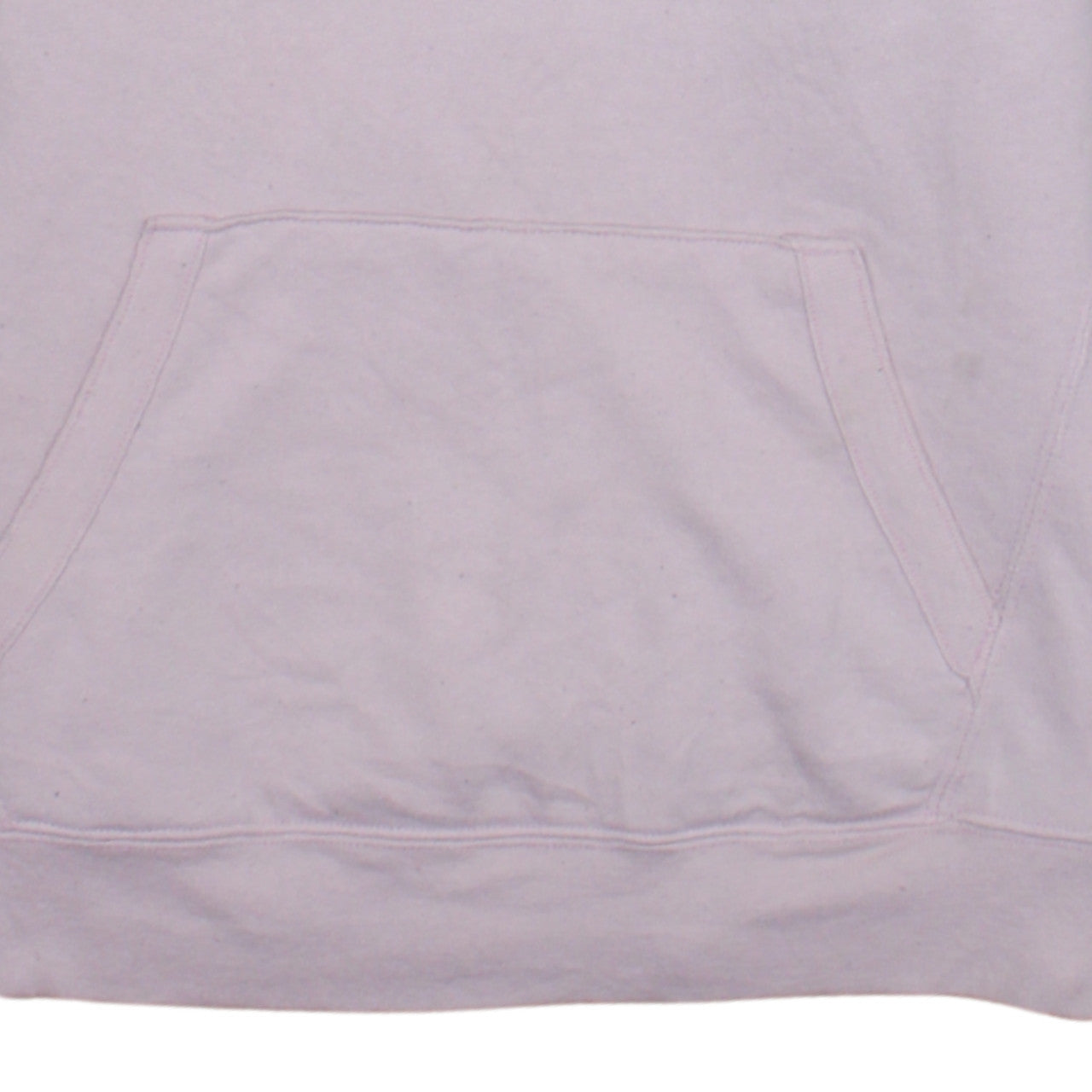 Champion Womens Pink Pullover Hoodie Medium Logo Graphic Cotton Blend