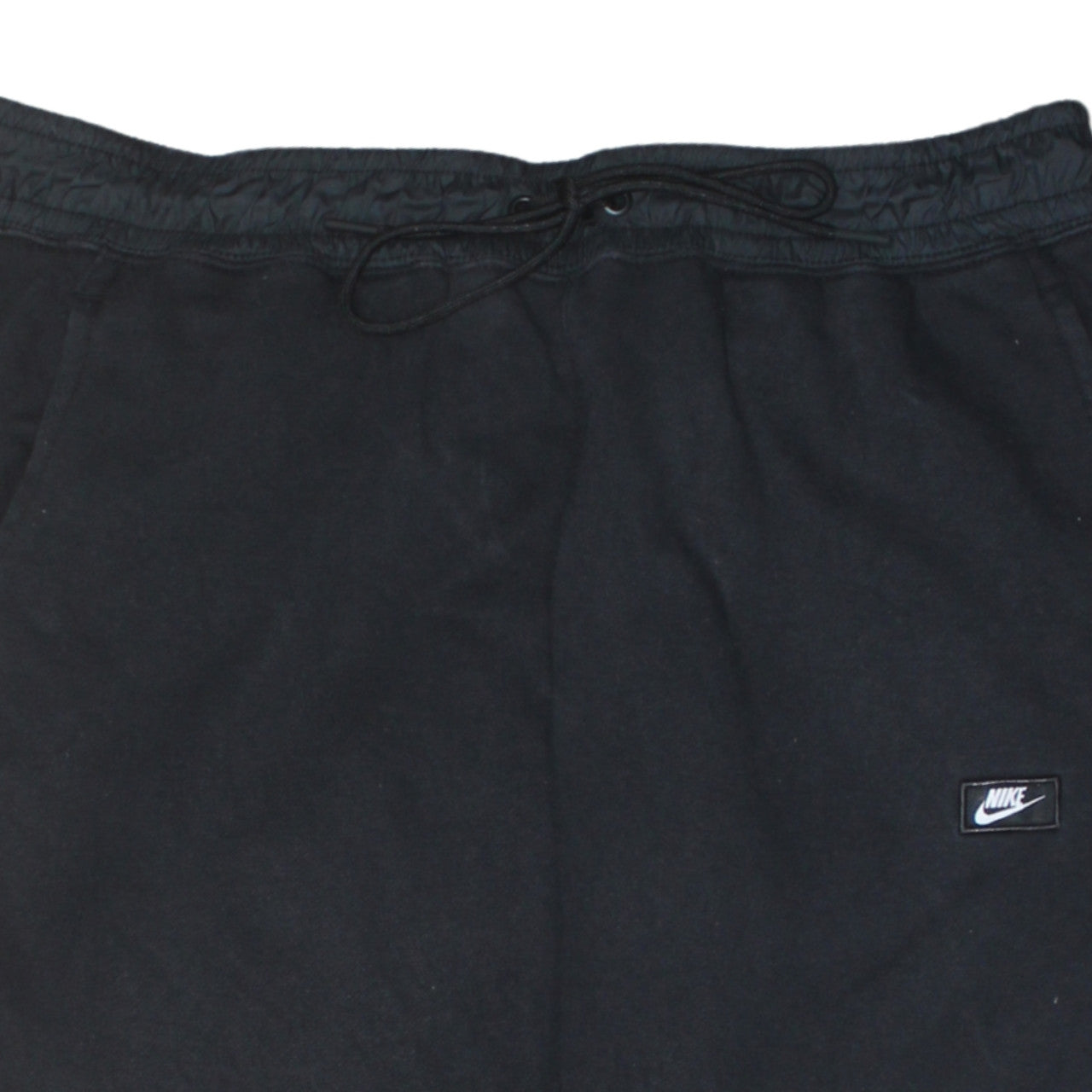 Nike Men's Black Jogger Sweatpants L Fleece Tapered Casual