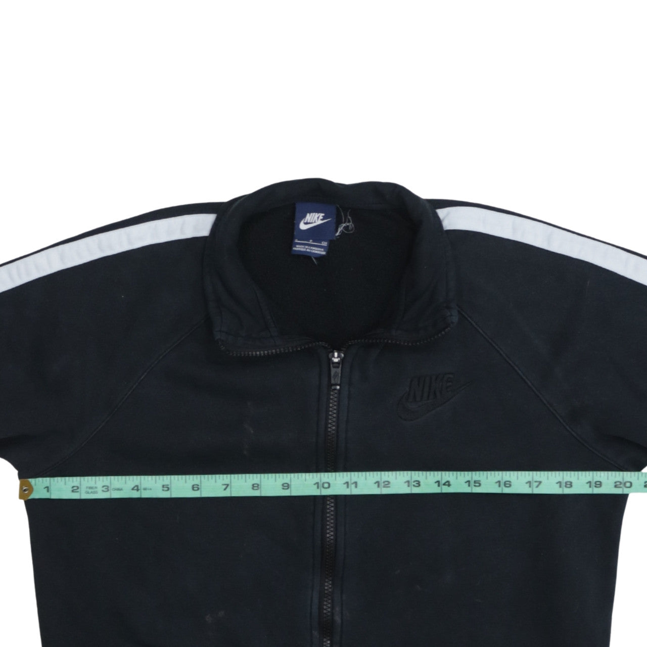 Nike Men's Black Full Zip Fleece Sweatshirt Size S