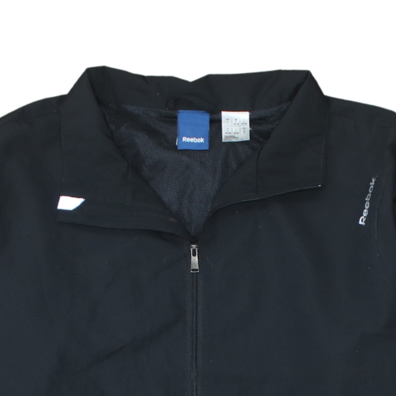 Reebok Women’s Black Size 16 Lightweight Track Jacket