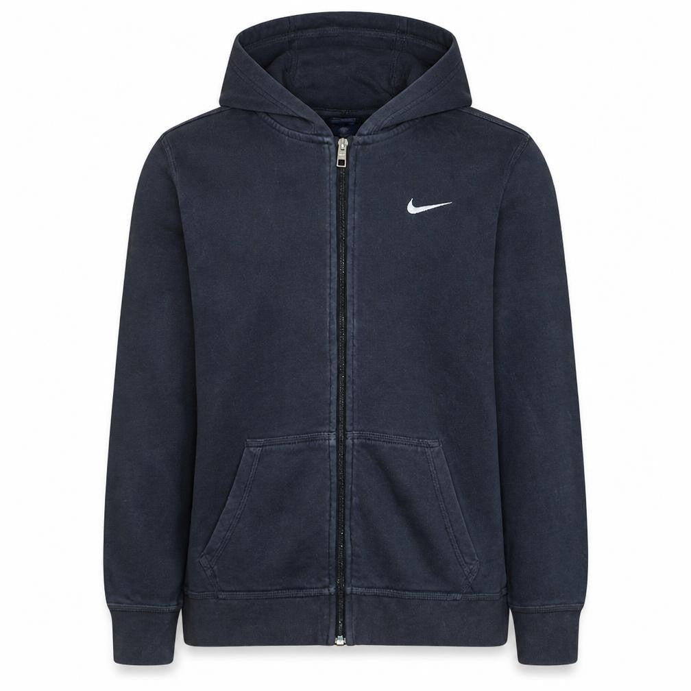 Nike Boys Black Full Zip Hoodie XL 13-15 Years Hooded Sweatshirt