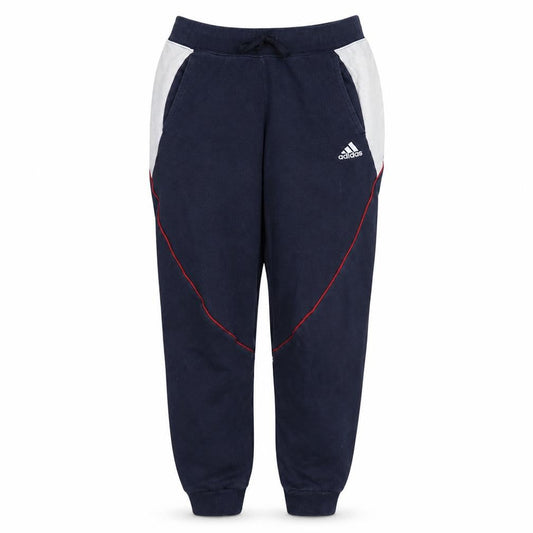 adidas Womens Blue XS Jogger Sweatpants Elastic Waist Fleece